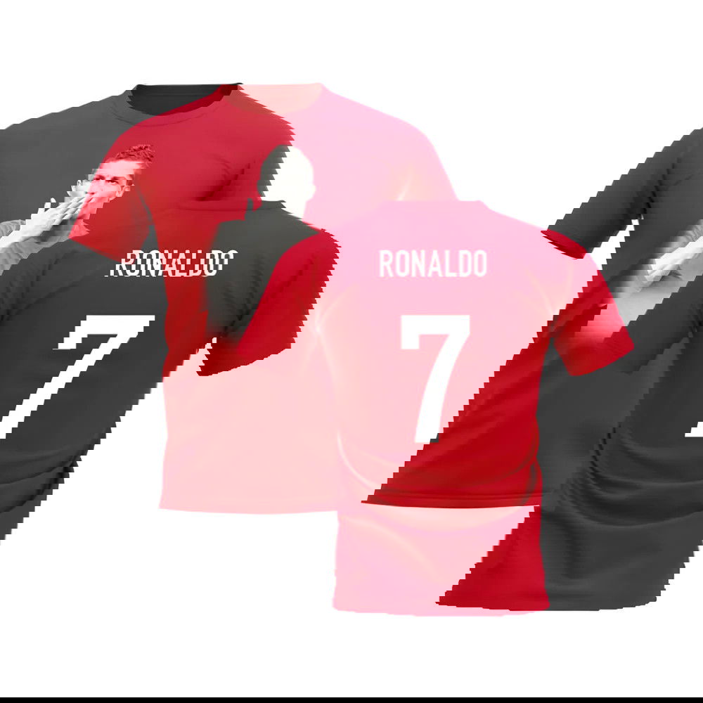 Cristiano Ronaldo Legend T-Shirt (Red) (Ronaldo 7)