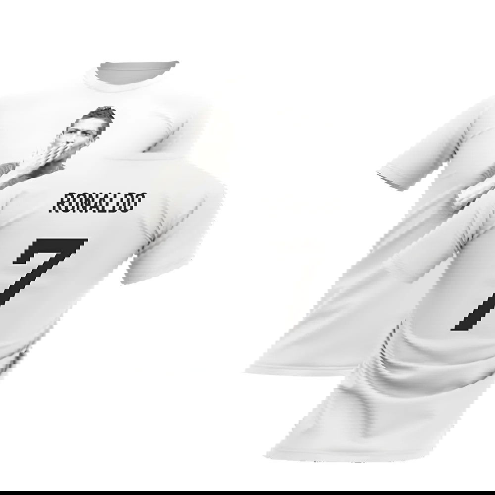 Cristiano Ronaldo Legend T-Shirt (White) (Ronaldo 7)