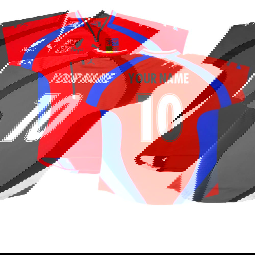 Czech Republic 2000-02 Home Shirt ((Excellent) L) (Your Name)