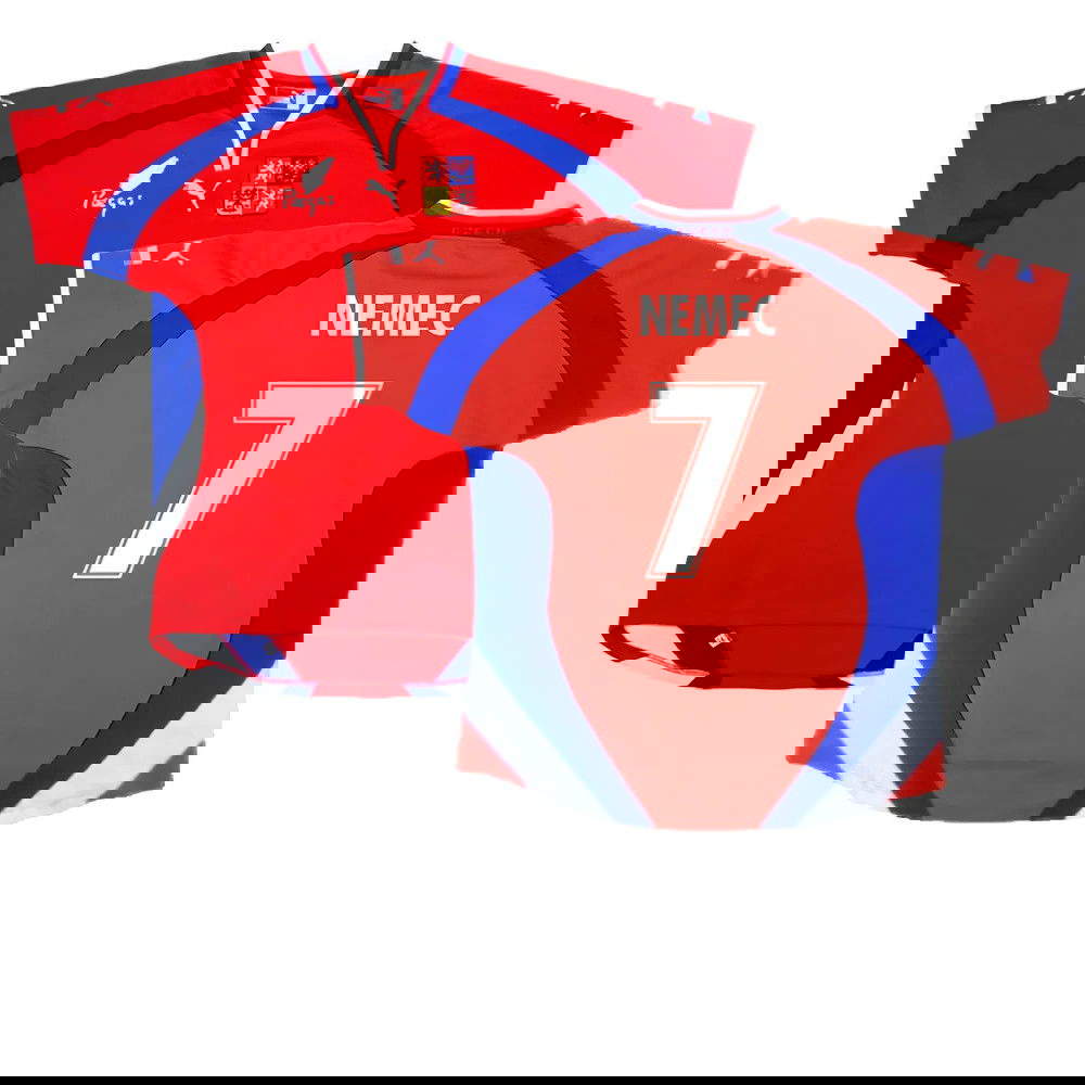 Czech Republic 2000-02 Home Shirt ((Very Good) L) (Nemec 7)