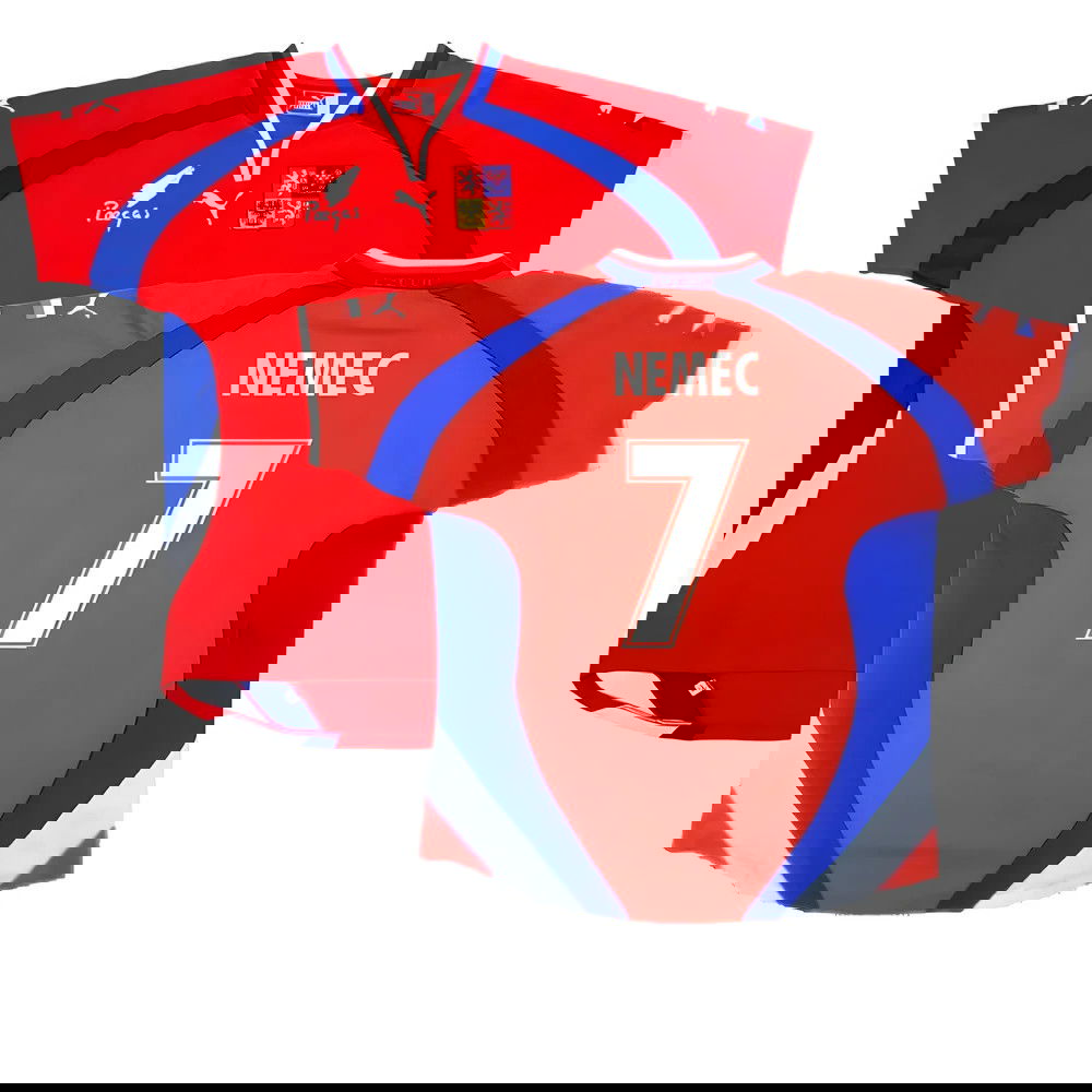 Czech Republic 2000-02 Home Shirt ((Very Good) XL) (Nemec 7)