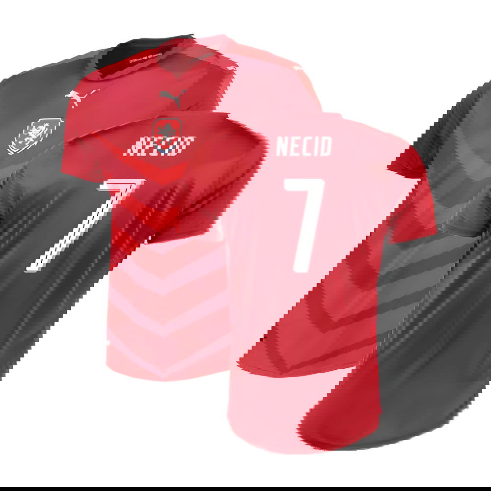 Czech Republic 2016-17 Home Shirt ((Very Good) XXL) (Necid 7)