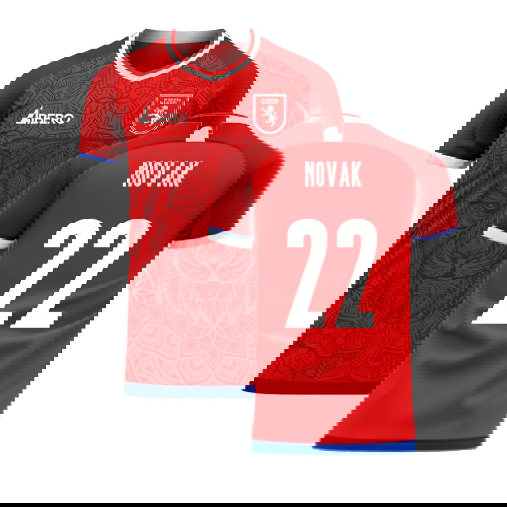 Czech Republic 2025-2026 Home Concept Kit (Libero) (NOVAK 22)