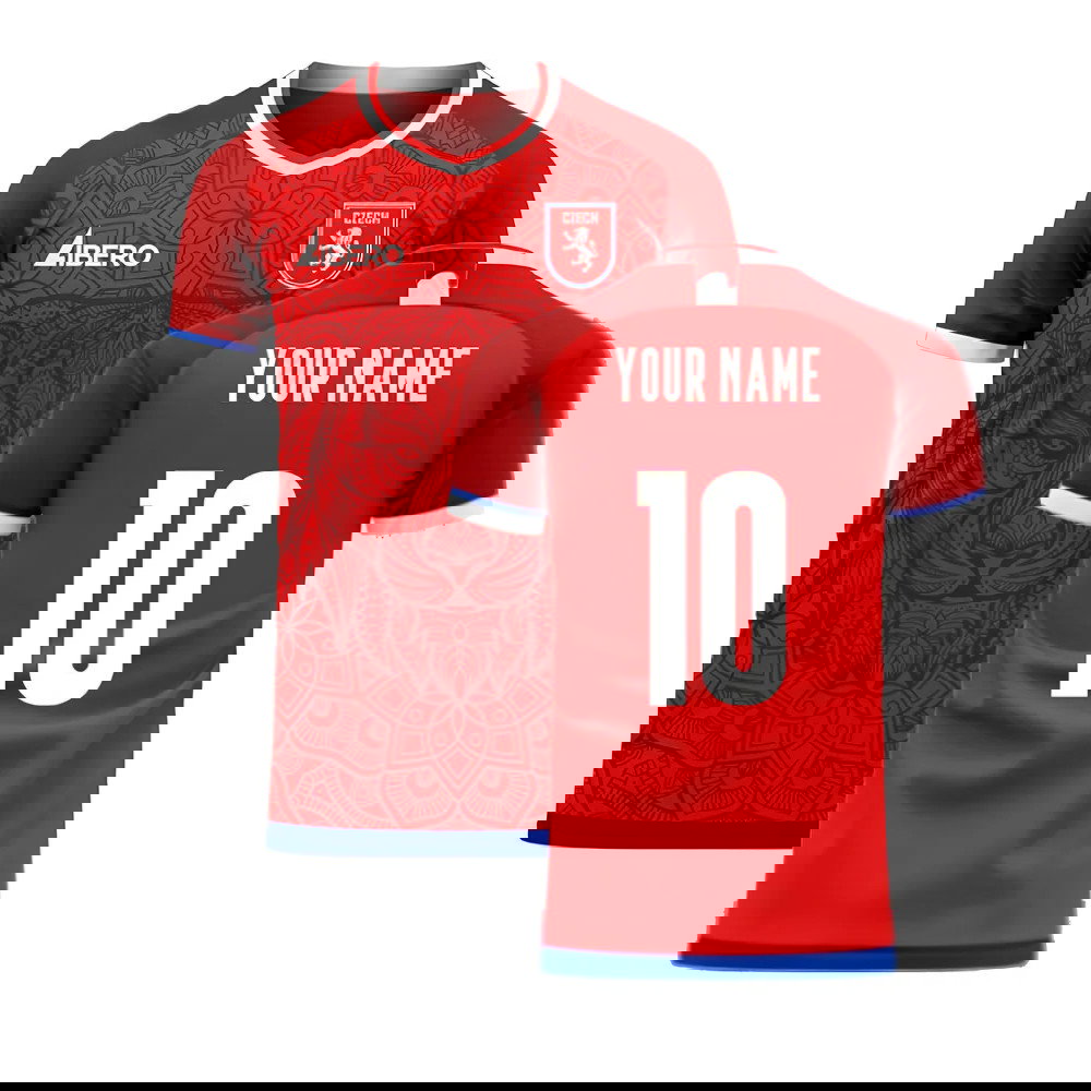 Czech Republic 2025-2026 Home Concept Kit (Libero) (Your Name)
