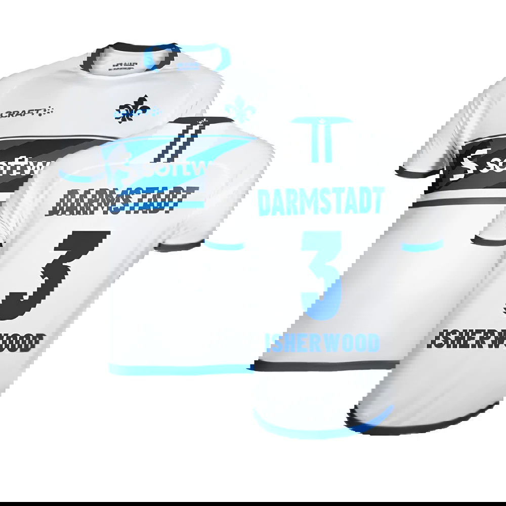 Darmstadt 2022-23 Away Shirt (XS) (Mint) (Isherwood 3)