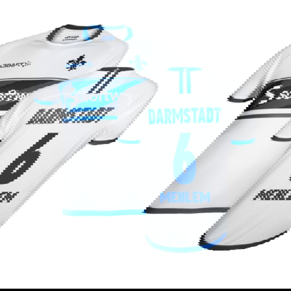 Darmstadt 2022-23 Away Shirt (XS) (Mint) (Mehlem 6)