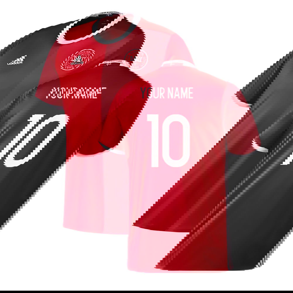Denmark 2016-17 Home Shirt ((Excellent) 3XL) (Your Name)