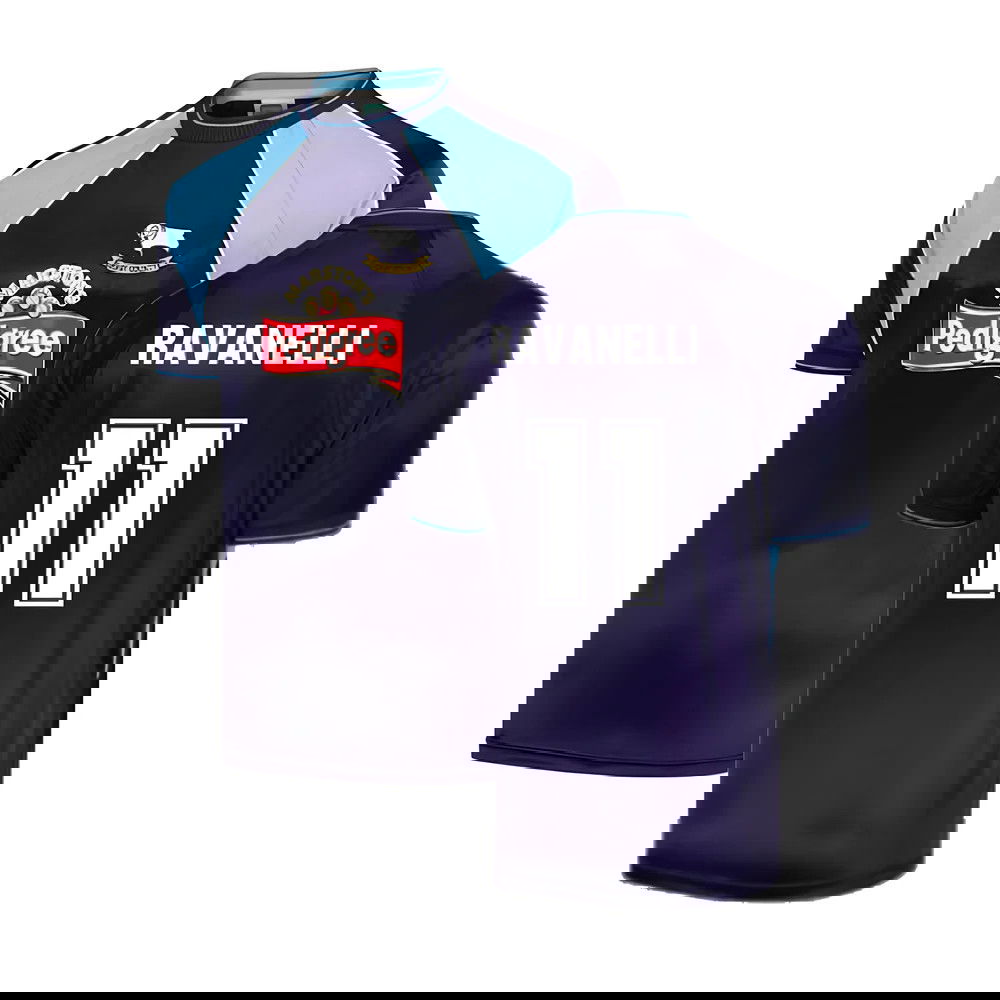 Derby County 2002 Away Retro Shirt (Ravanelli 11)