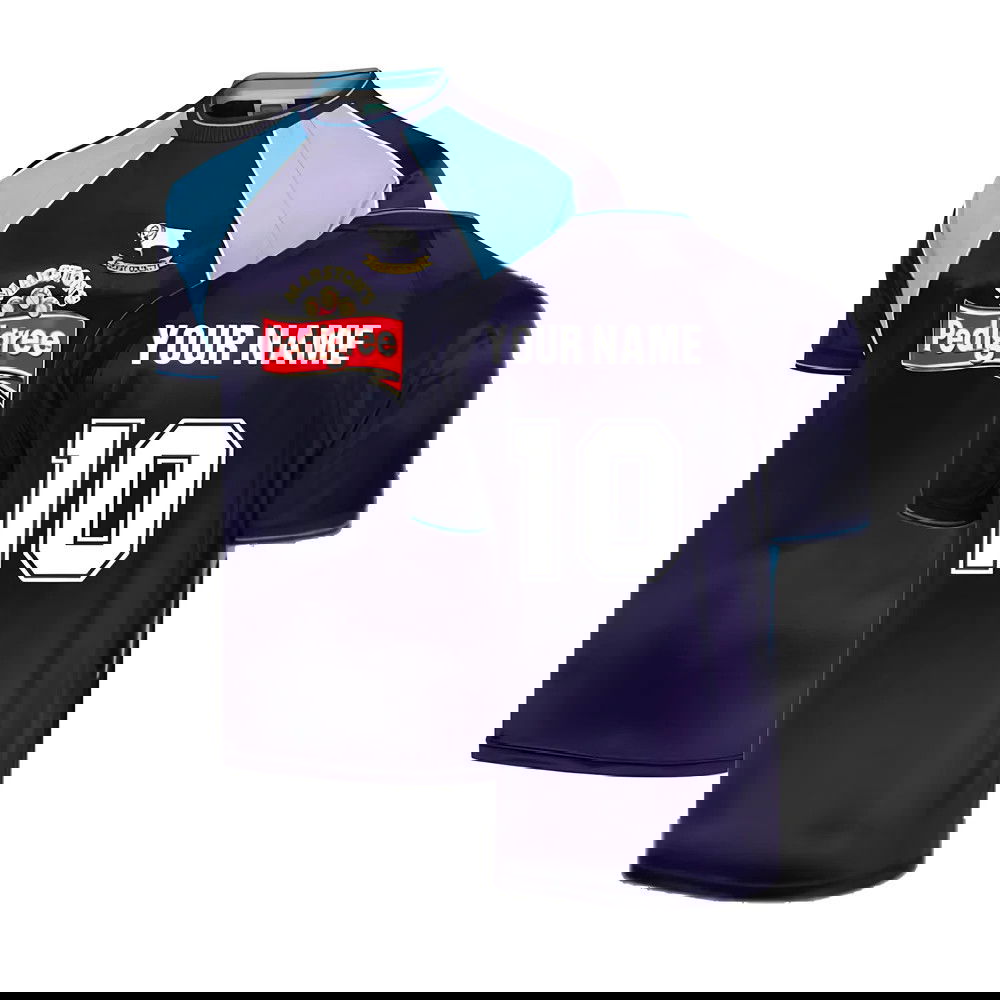 Derby County 2002 Away Retro Shirt (Your Name)