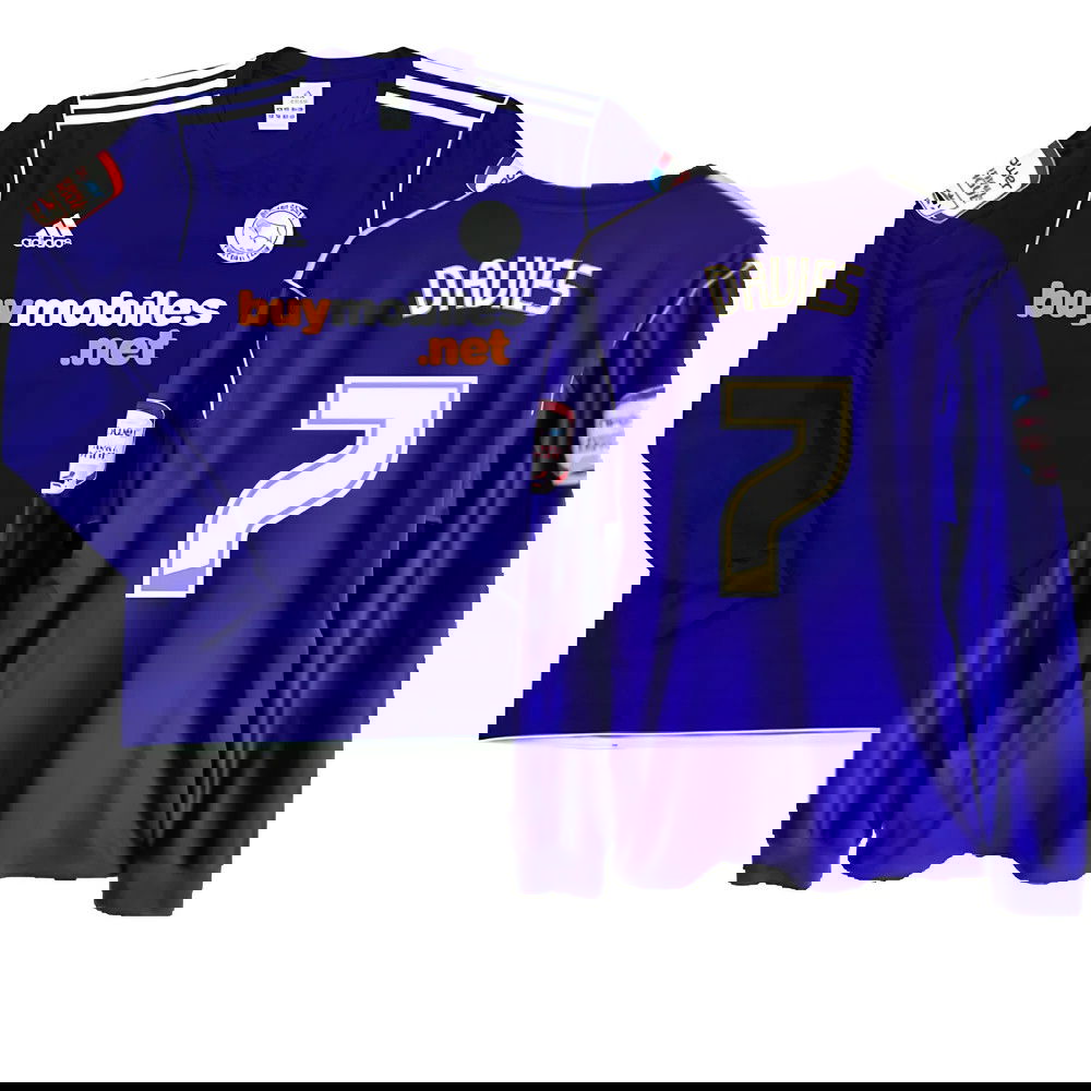 Derby County 2011-12 Away Long Sleeve Shirt (M) (Excellent) (Davies 7)