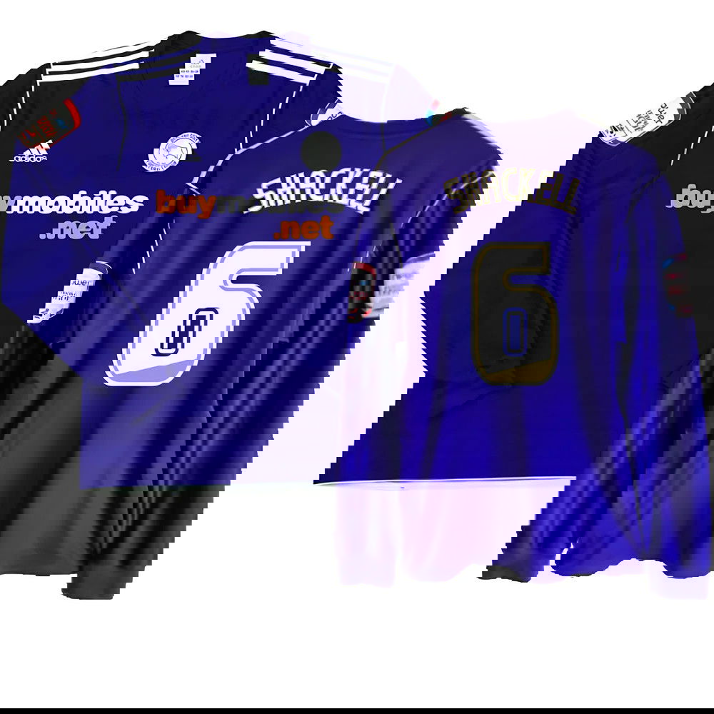 Derby County 2011-12 Away Long Sleeve Shirt (M) (Excellent) (Shackell 6)