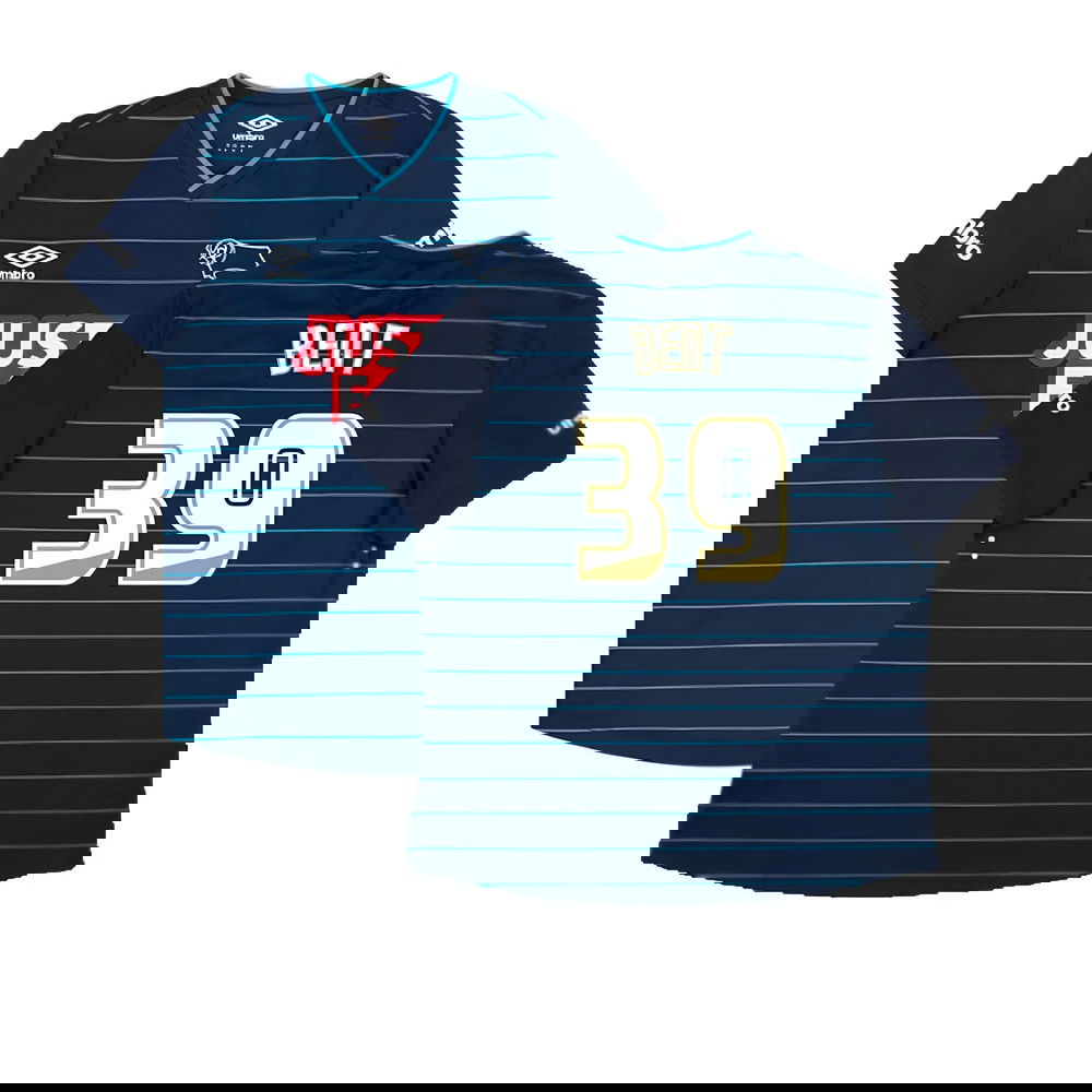 Derby County 2014-15 Away Shirt ((Good) XXL) (Bent 39)