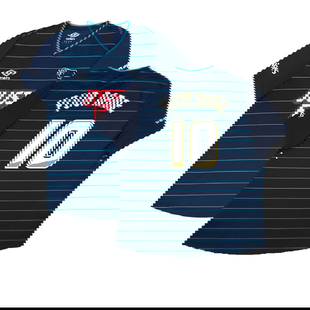 Derby County 2014-15 Away Shirt ((Good) XXL) (Your Name)