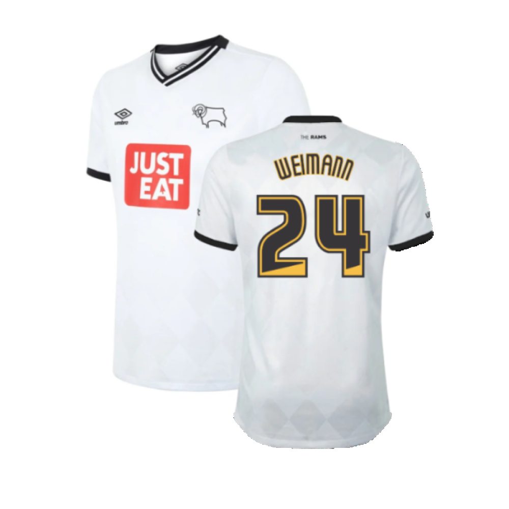 Derby County 2015-16 Home Shirt ((Good) XXL) (Weimann 24)