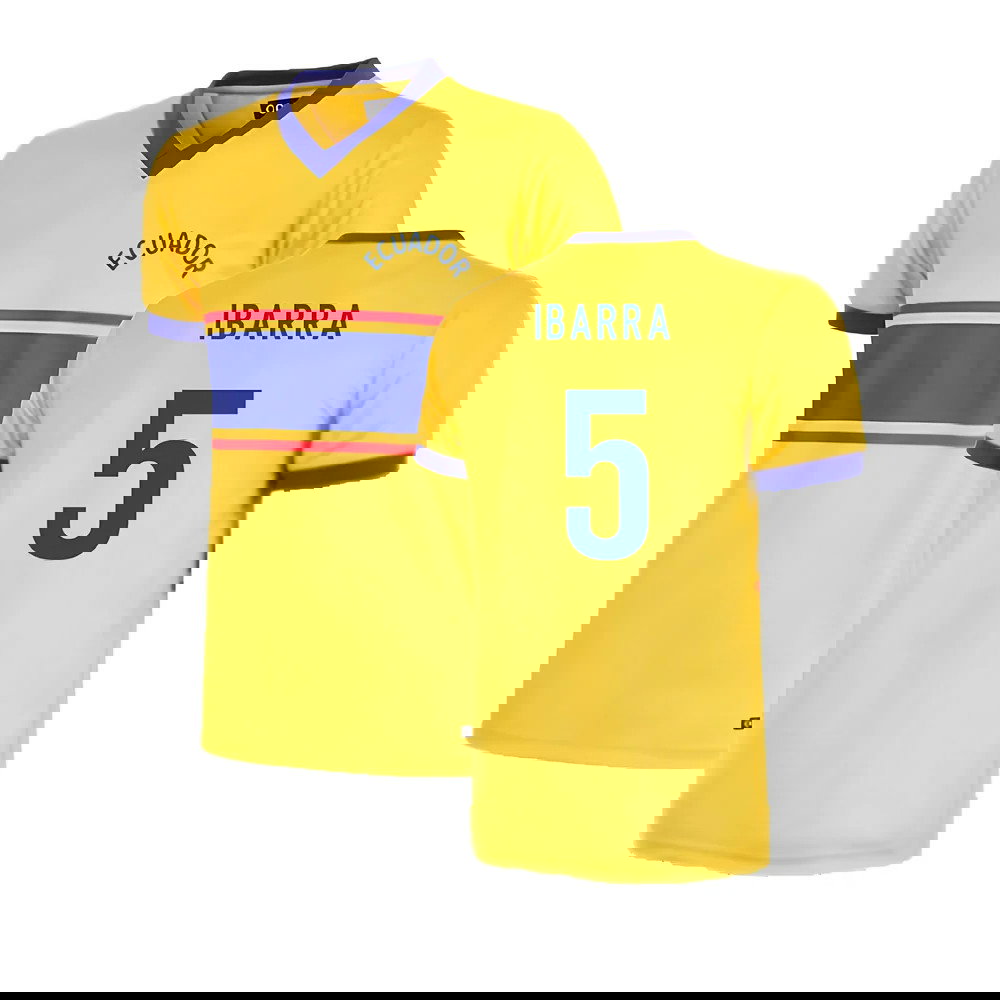 Ecuador 1983 Retro Football Shirt (IBARRA 5)