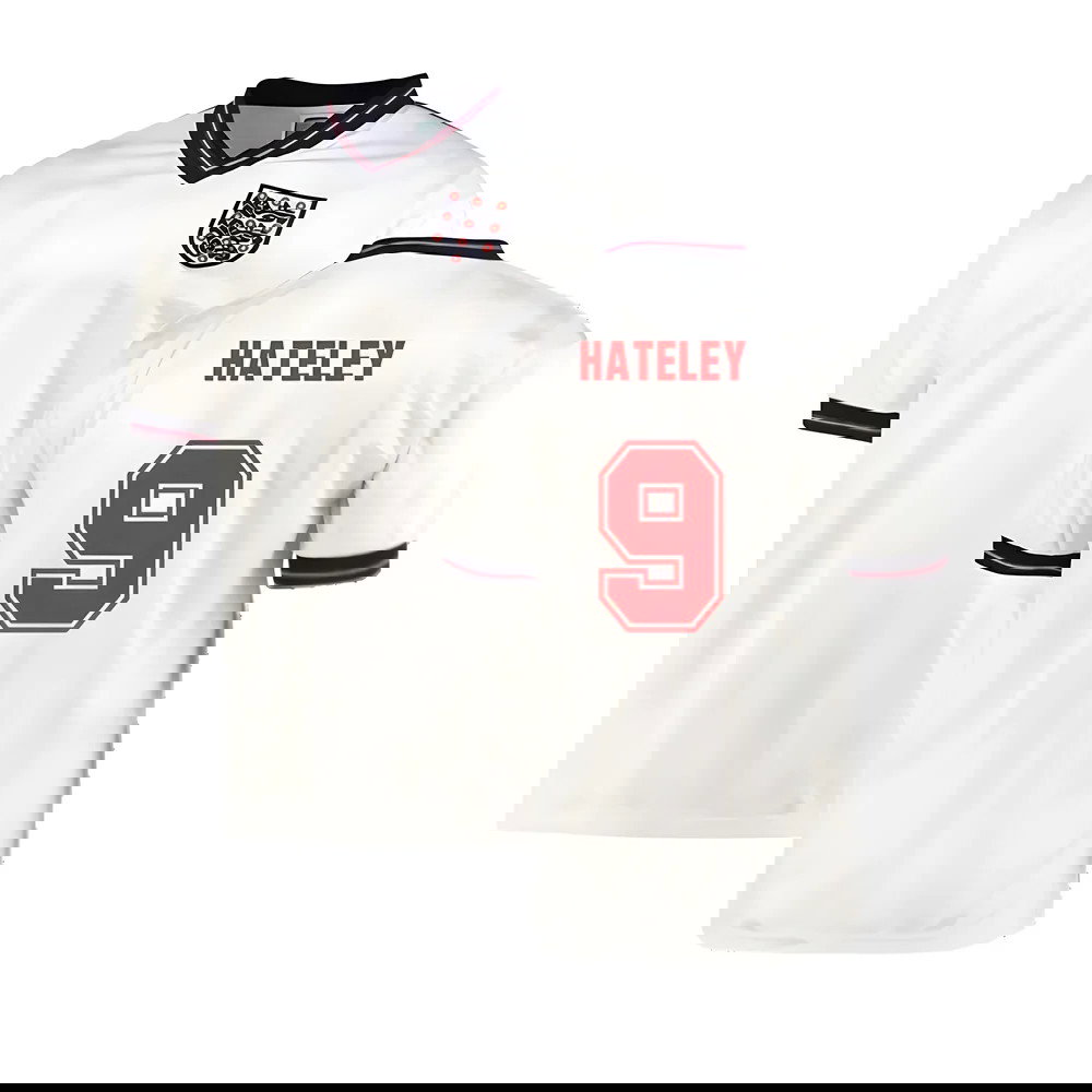 England 1986 Home World Cup Finals Retro Shirt (Hateley 9)