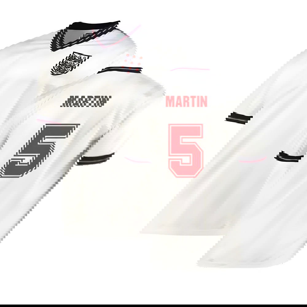 England 1986 Home World Cup Finals Retro Shirt (Martin 5)