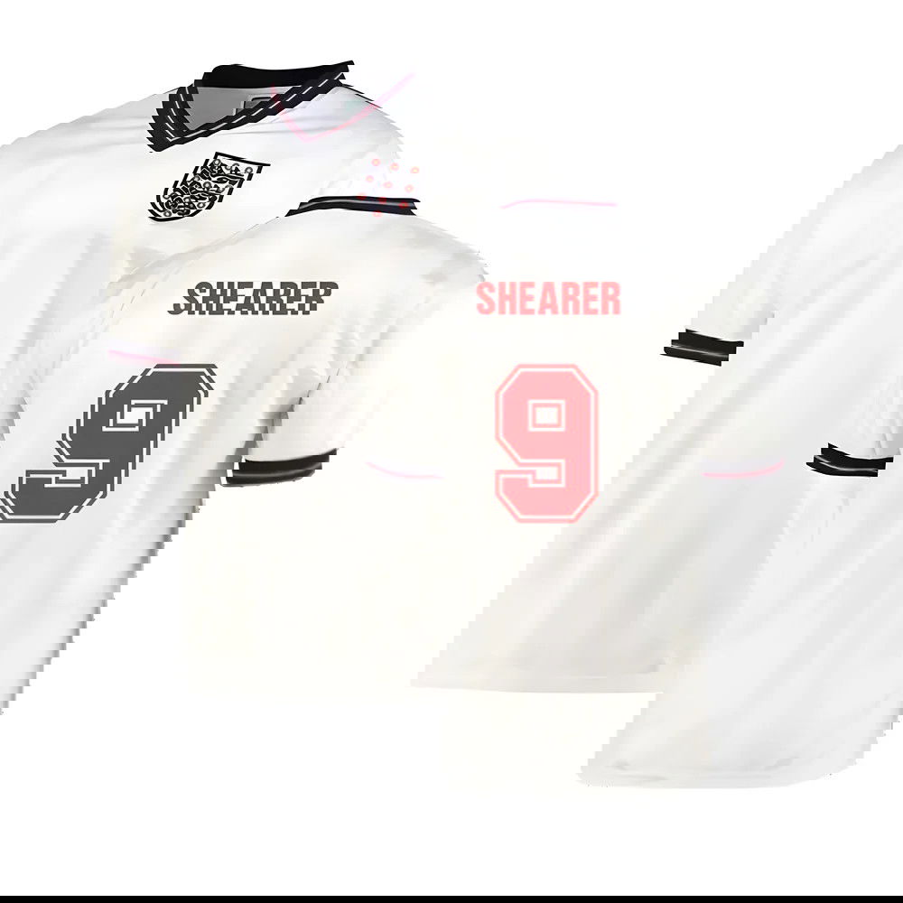 England 1986 Home World Cup Finals Retro Shirt (SHEARER 9)