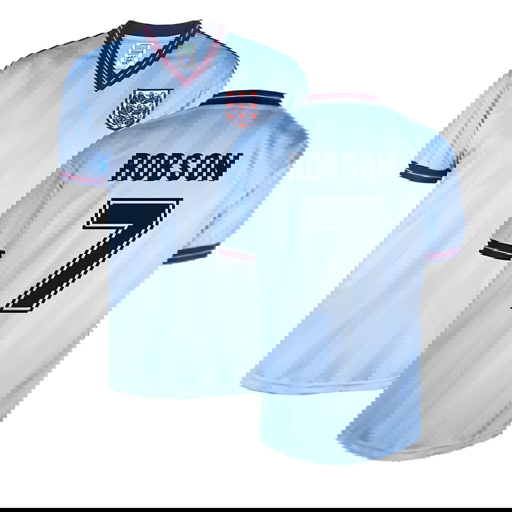 England 1986 World Cup Finals Third Shirt (Robson 7)