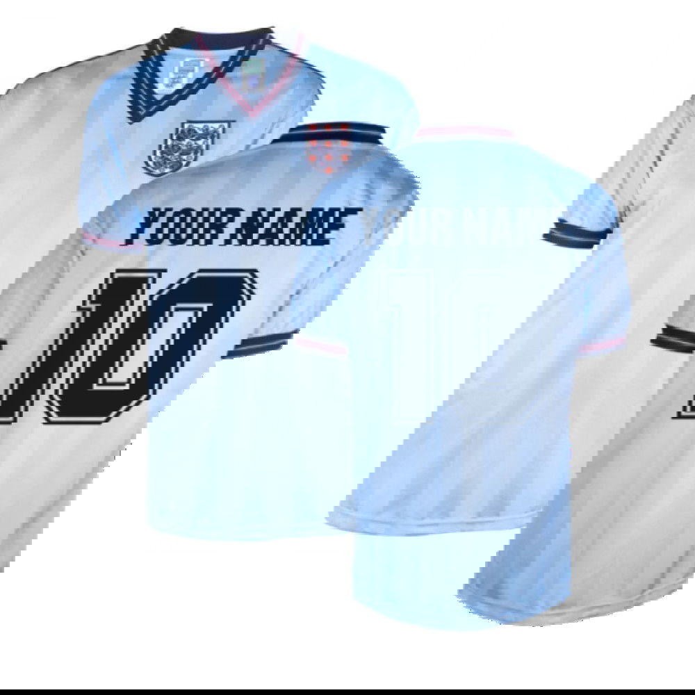 England 1986 World Cup Finals Third Shirt (Your Name)