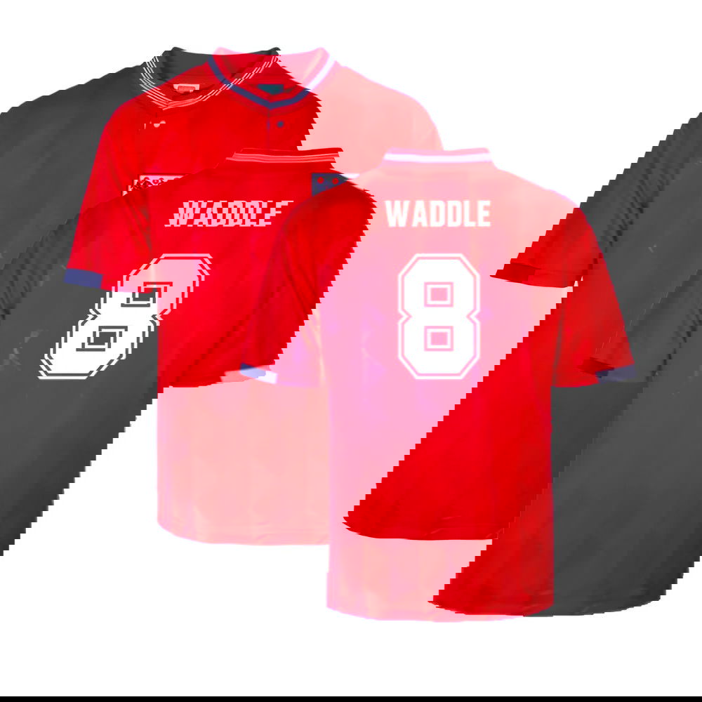 England 1989 Away Retro Shirt (Waddle 8)