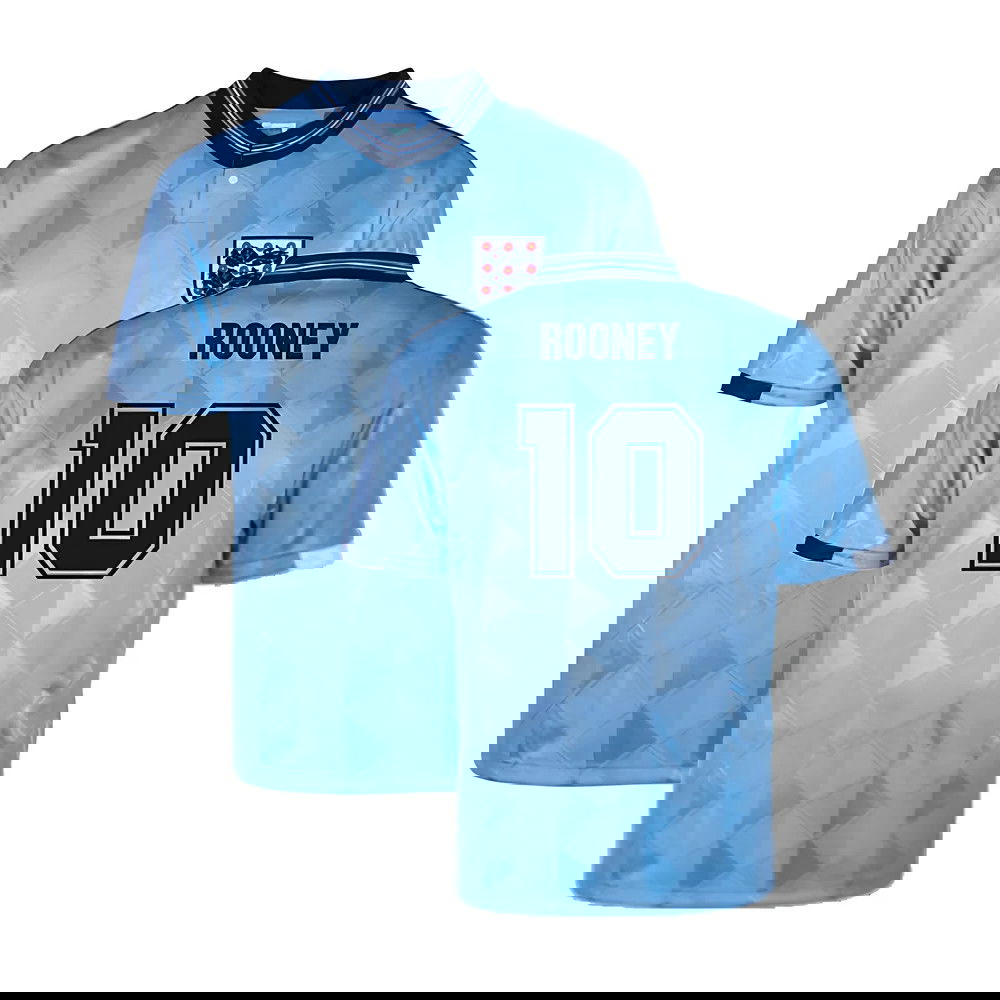 England 1989 Third Retro Shirt (Rooney 10)