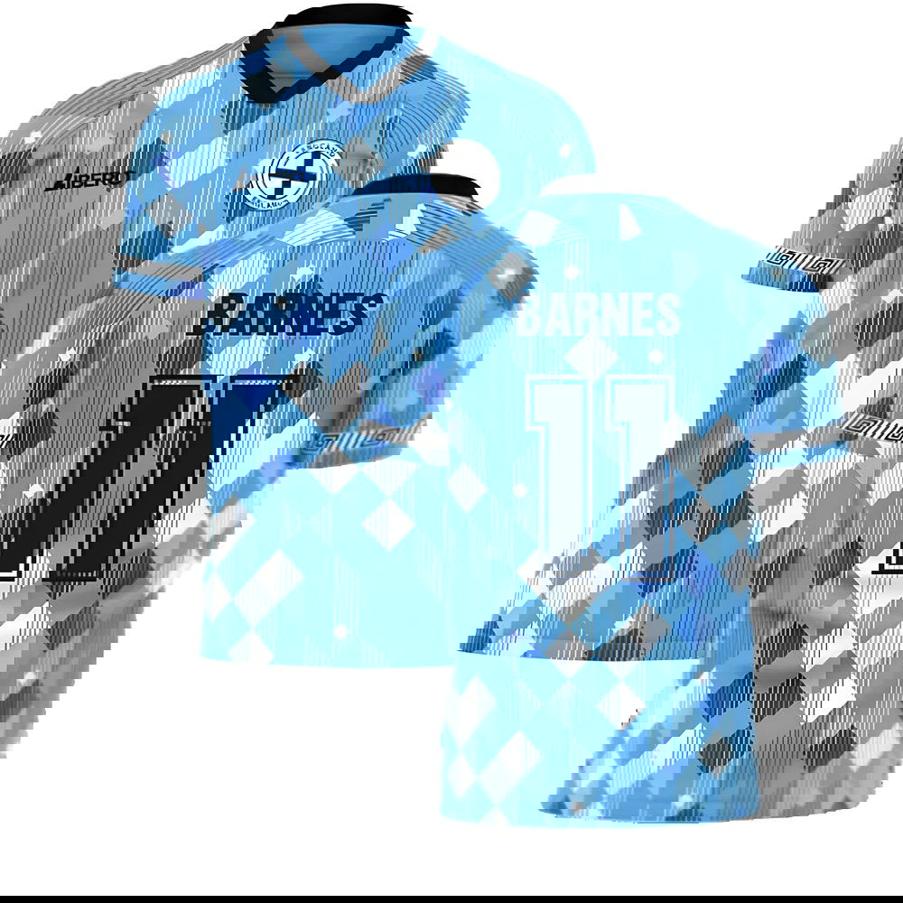 England 1990 Third Concept Football Shirt (Libero) (Barnes 11)