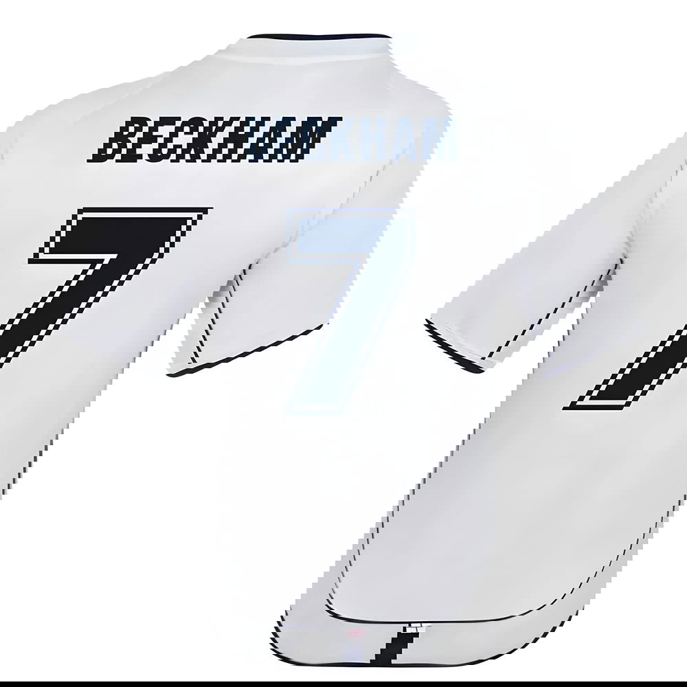 England 2002 Retro Football Shirt (Beckham 7)