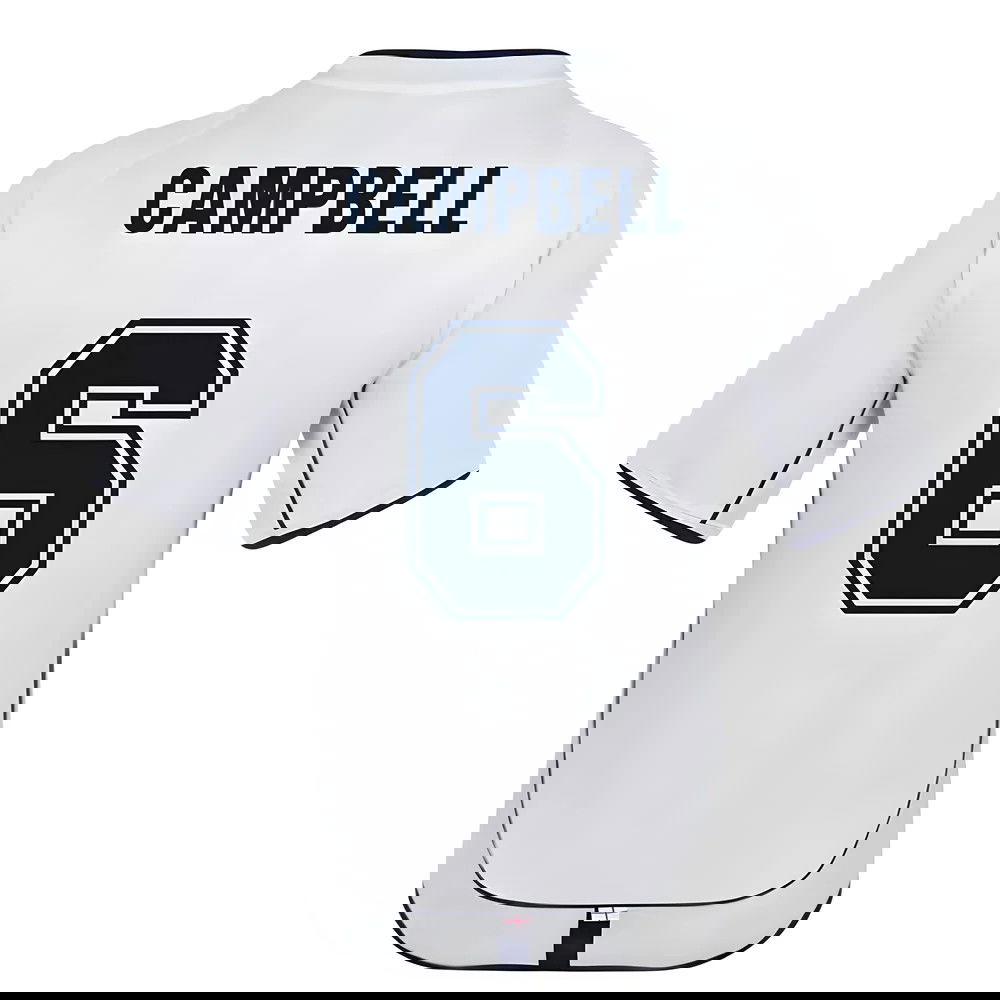 England 2002 Retro Football Shirt (Campbell 6)