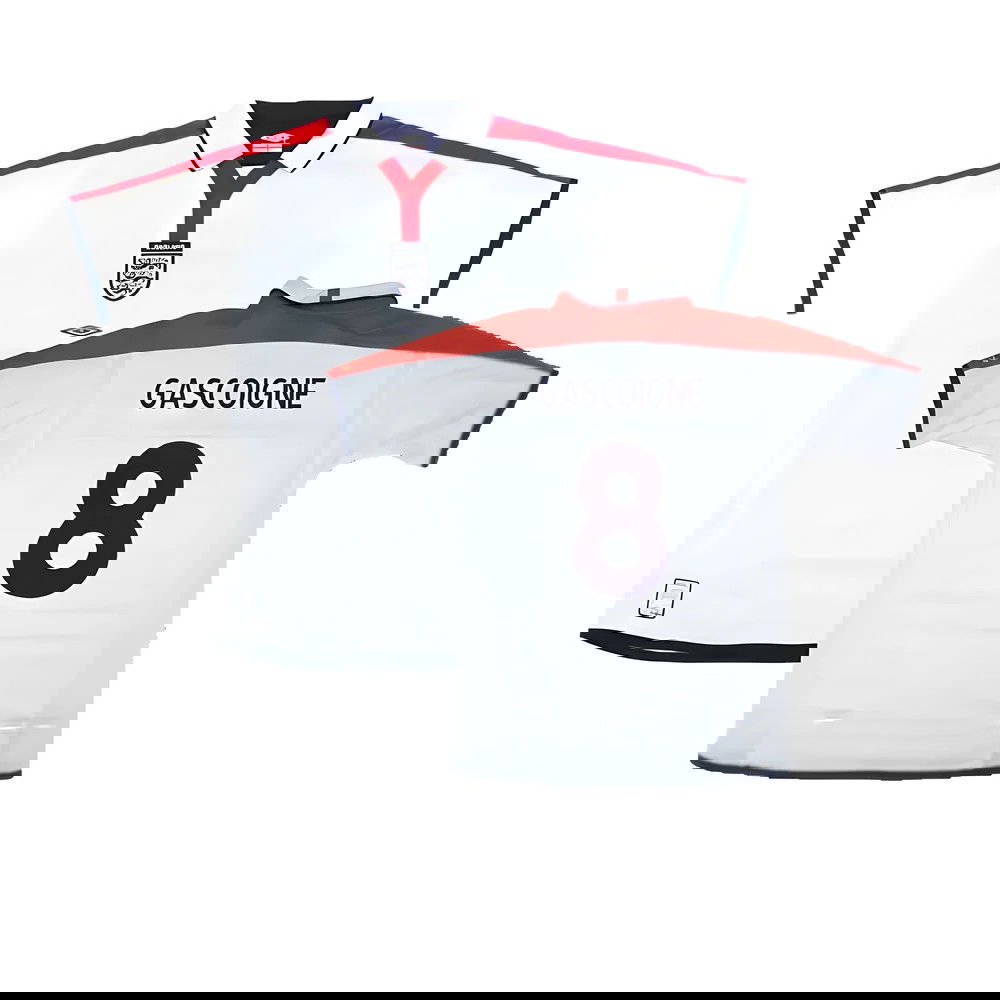 England 2003-05 Home Shirt ((Very Good) L) (Gascoigne 8)