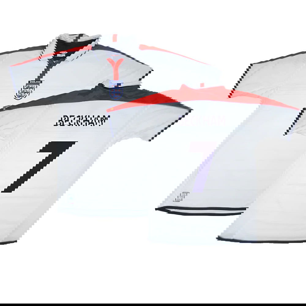 England 2003-05 Home Shirt (XL) (Very Good) (BECKHAM 7)