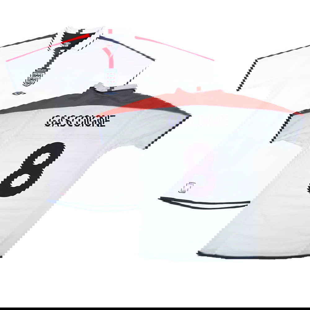 England 2003-05 Home Shirt (XXL) (Excellent) (GASCOIGNE 8)