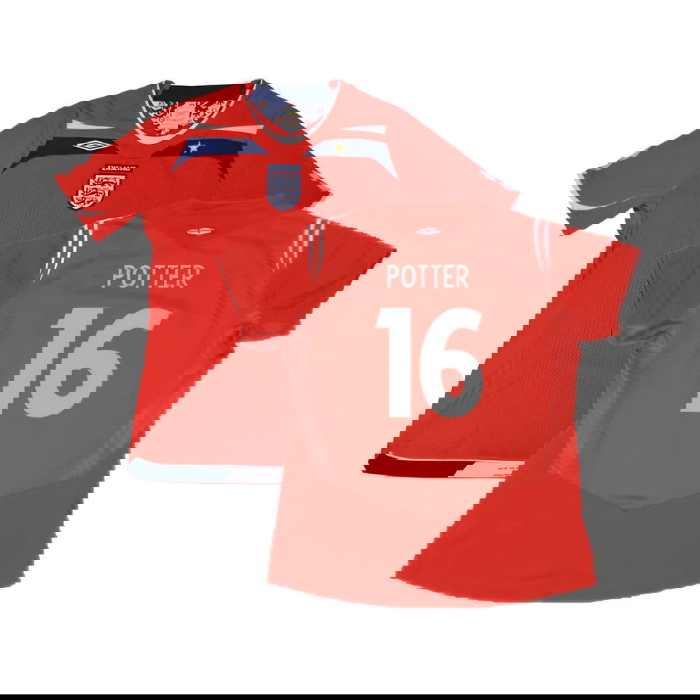 England 2004-05 Women\'s Away Shirt (W-14) (Excellent) (Potter 16)