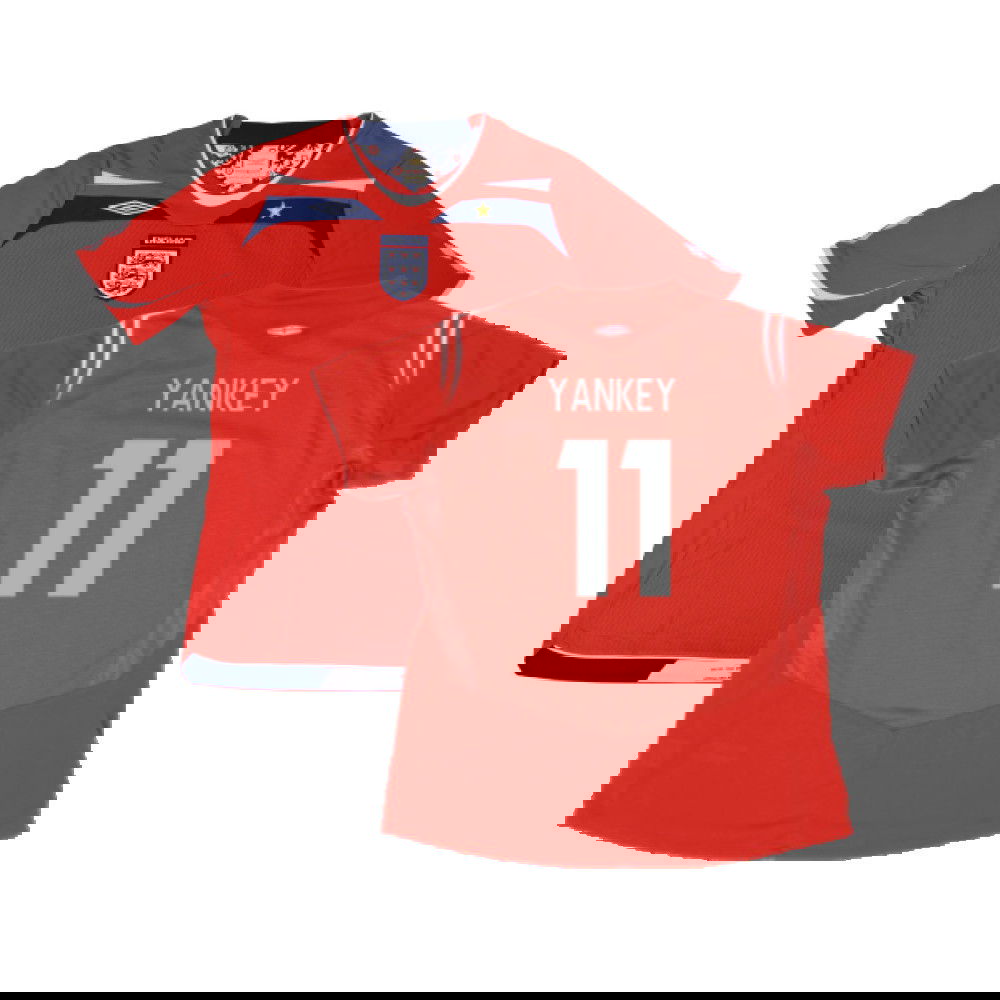 England 2004-05 Women\'s Away Shirt (W-14) (Excellent) (Yankey 11)