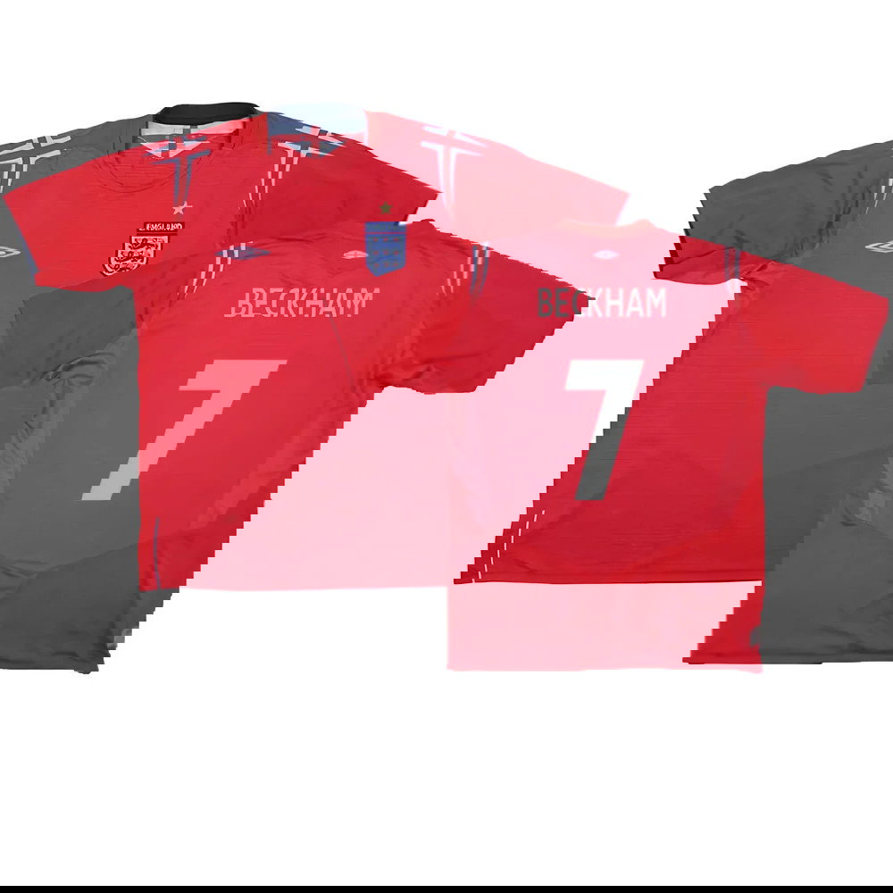 England 2004-06 Away Shirt (Very Good) (BECKHAM 7)