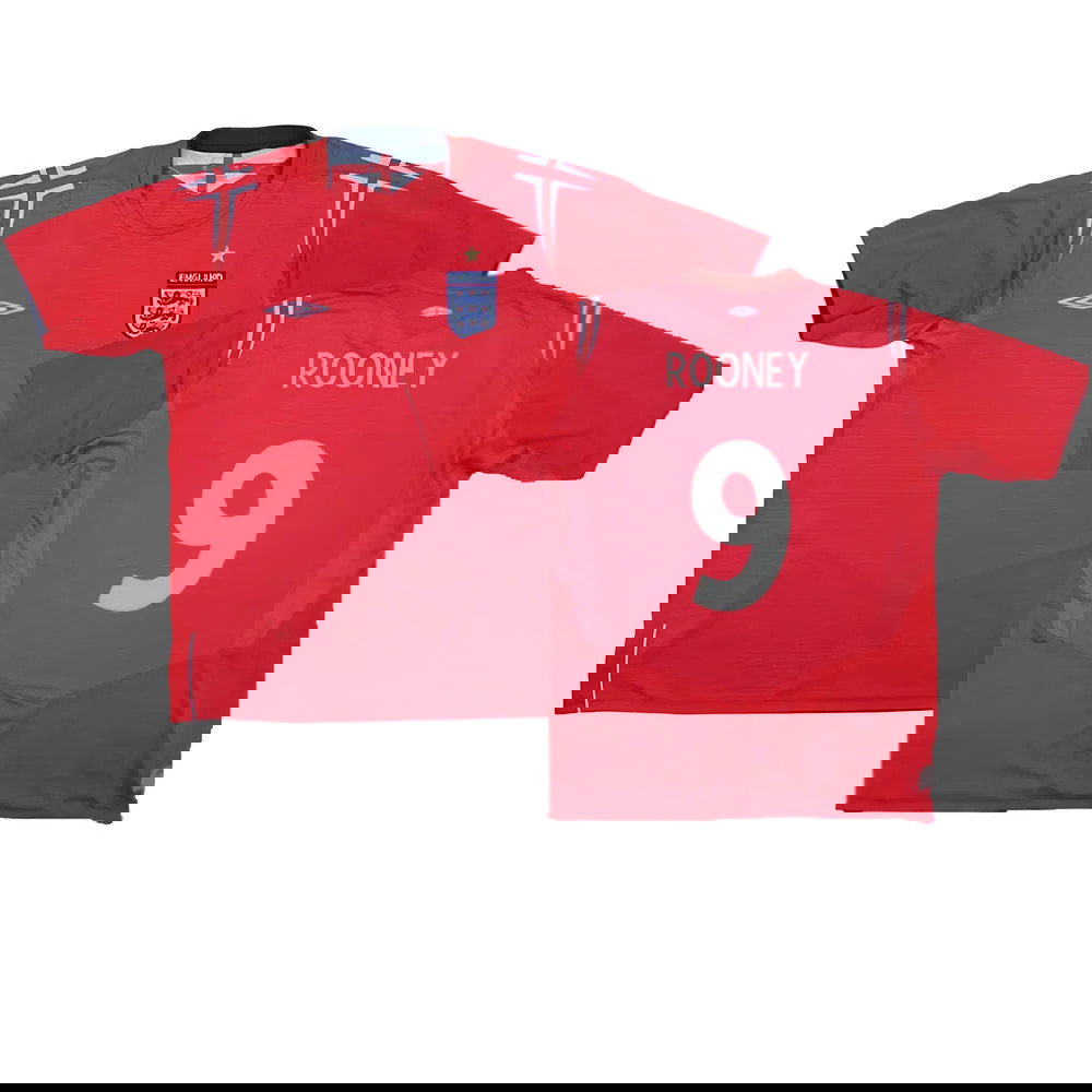 England 2004-06 Away Shirt (Very Good) (ROONEY 9)