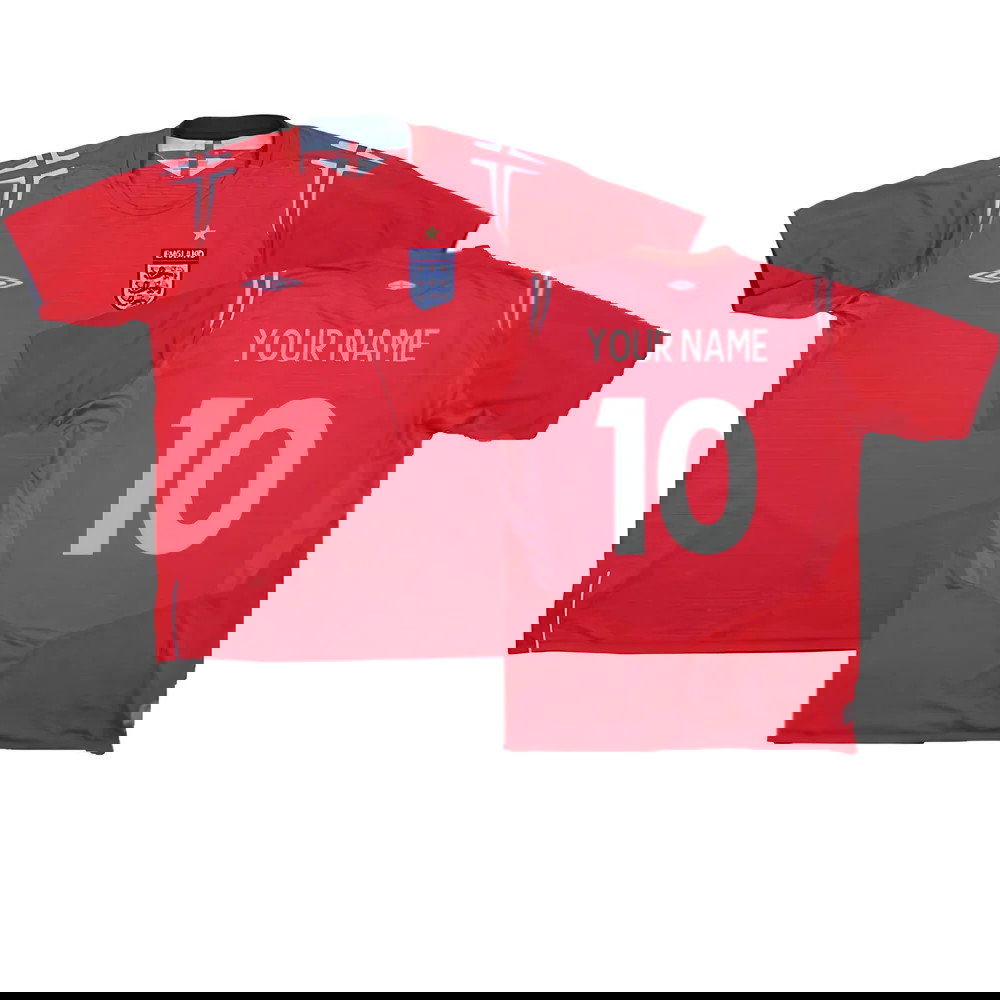 England 2004-06 Away Shirt (Very Good) (Your Name)