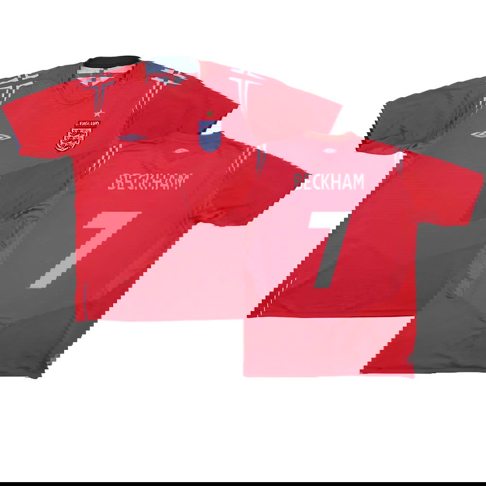 England 2004-06 Away Shirt (XL) (Very Good) (BECKHAM 7)