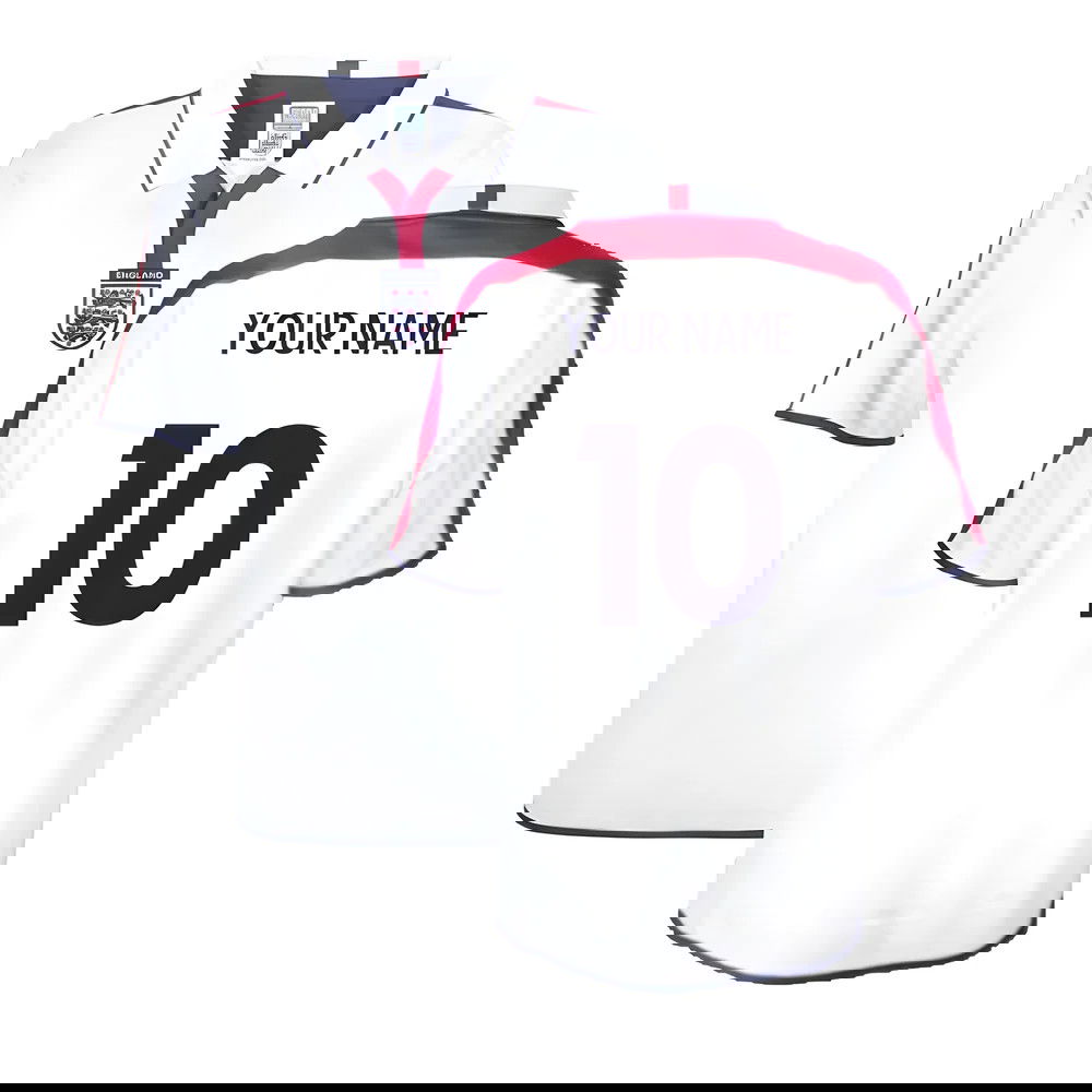 England 2004 Retro Football Shirt (Your Name)