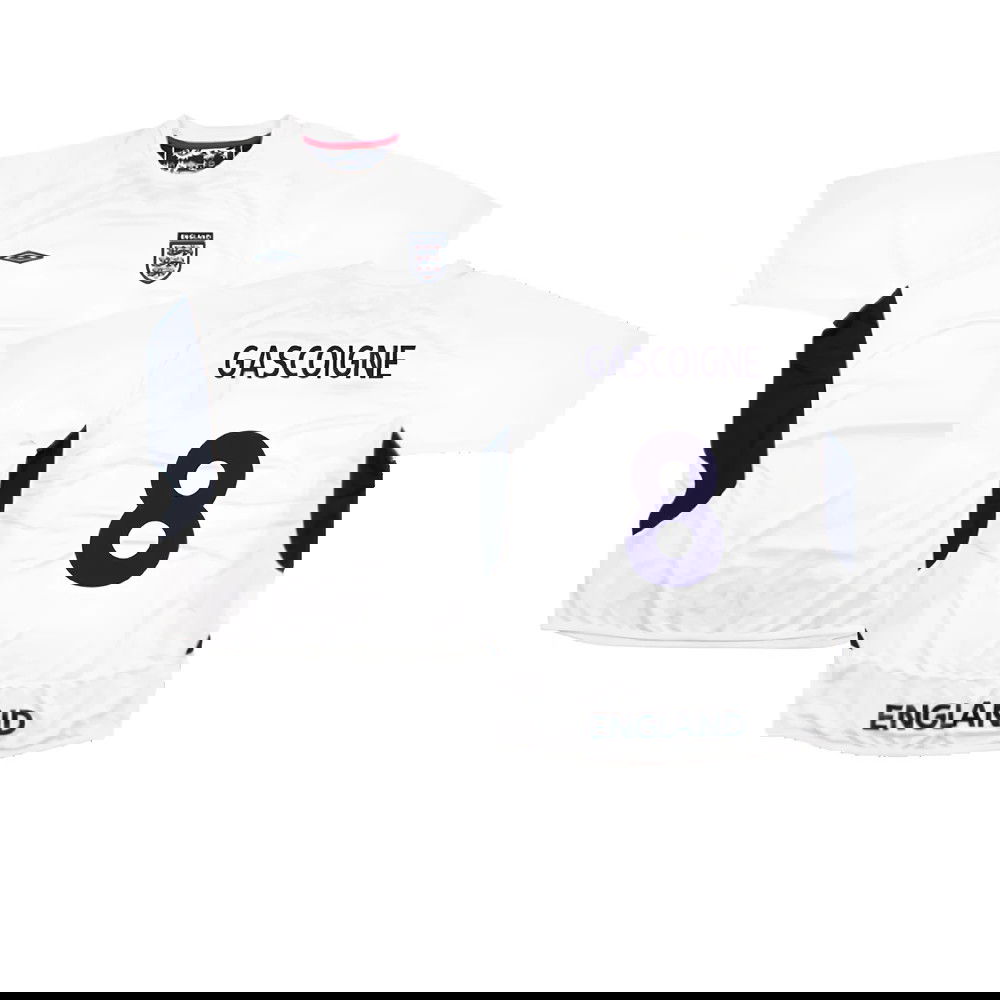 England 2005-07 Umbro Training Shirt (L) (Mint) (GASCOIGNE 8)