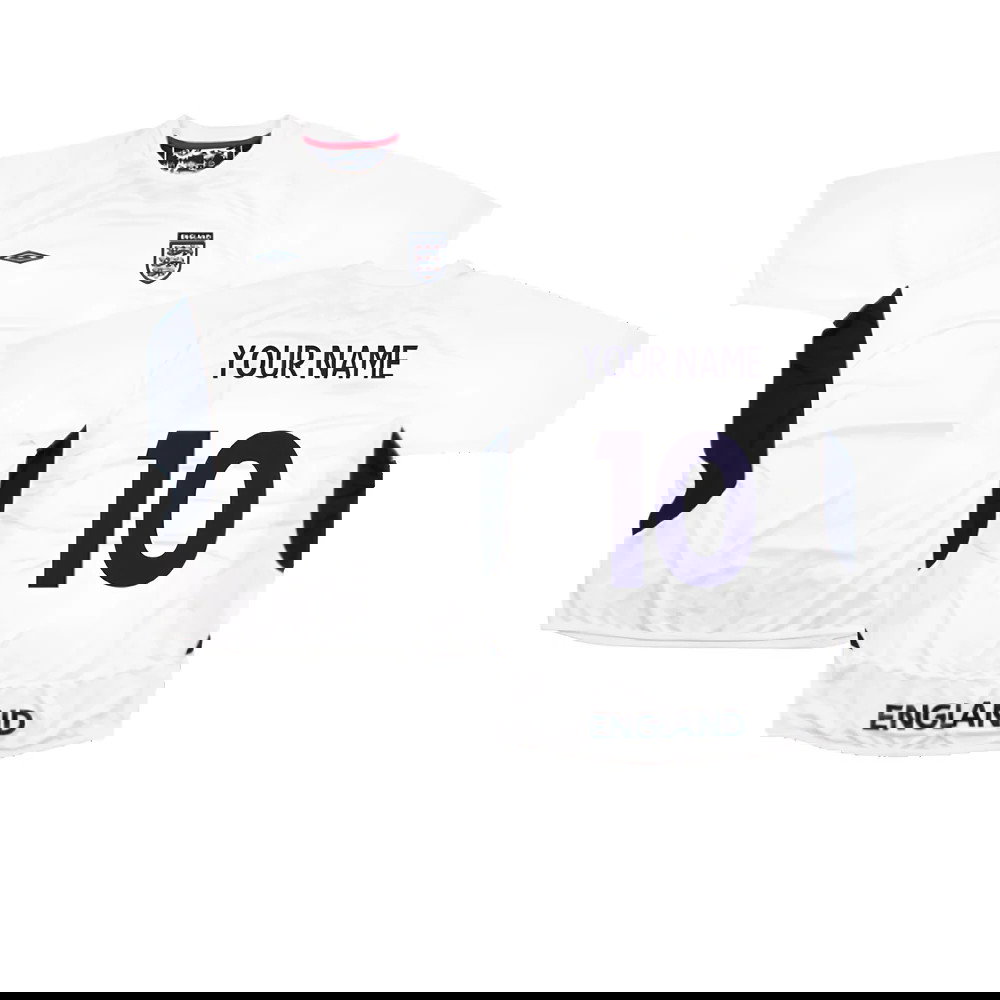 England 2005-07 Umbro Training Shirt (L) (Mint) (Your Name)