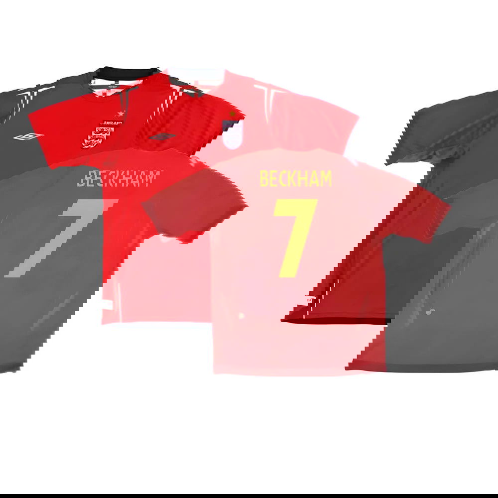 England 2006-08 Away Shirt (XLB 158cm) (Excellent) (BECKHAM 7)