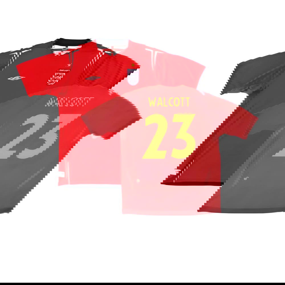 England 2006-08 Away Shirt (XLB 158cm) (Excellent) (WALCOTT 23)