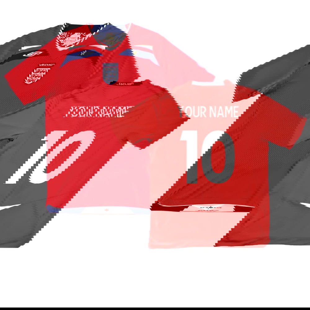 England 2008-10 Away Shirt (Very Good) (Your Name)
