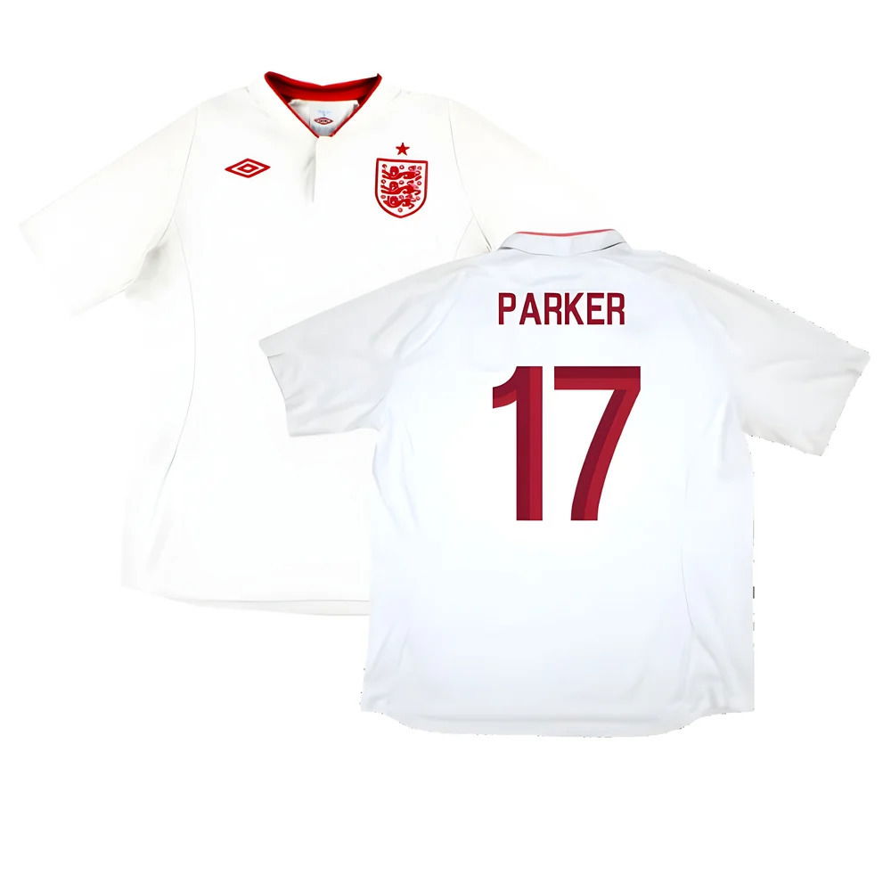 England 2012-13 Home Shirt (Good) (Parker 17)