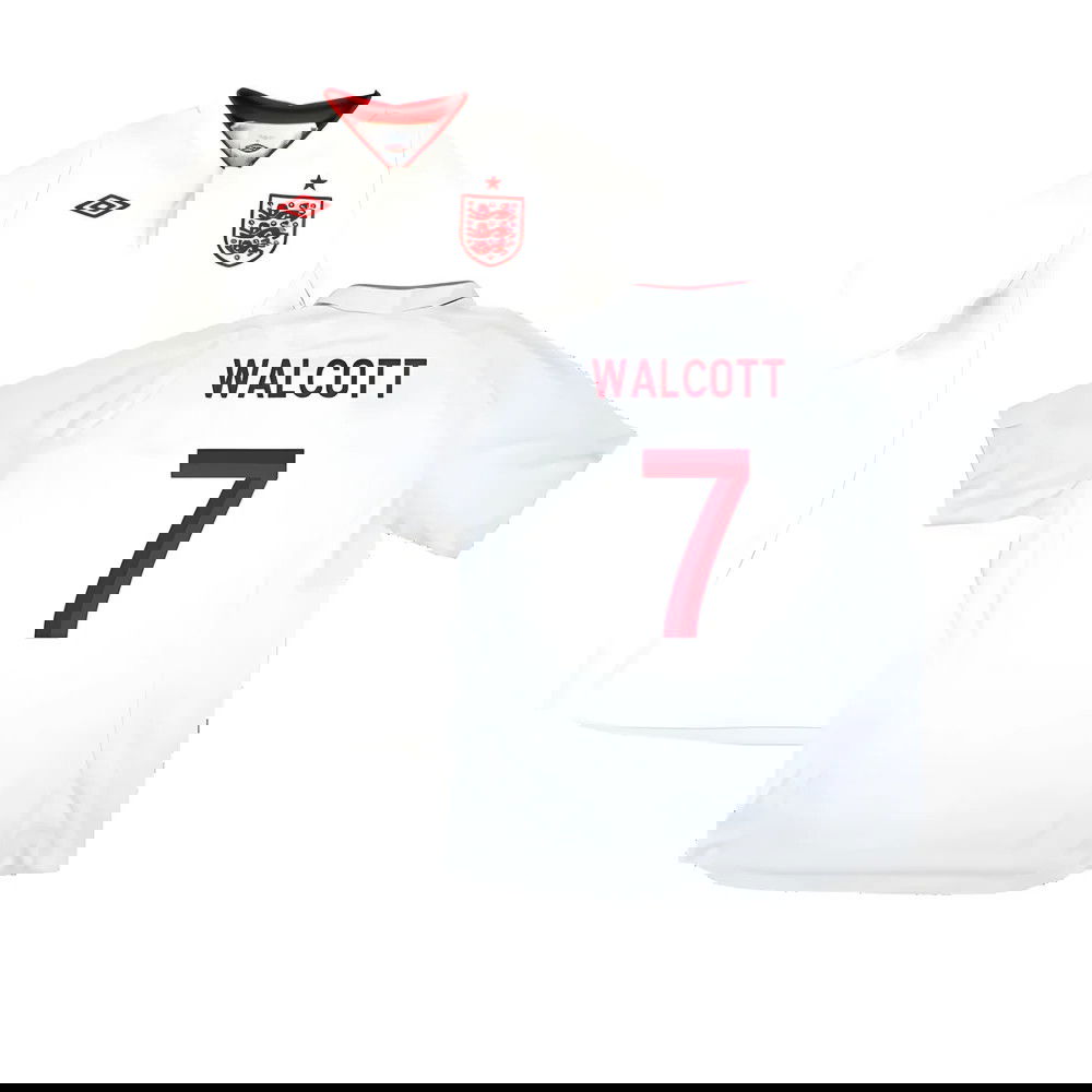 England 2012-13 Home Shirt (Good) (Walcott 7)