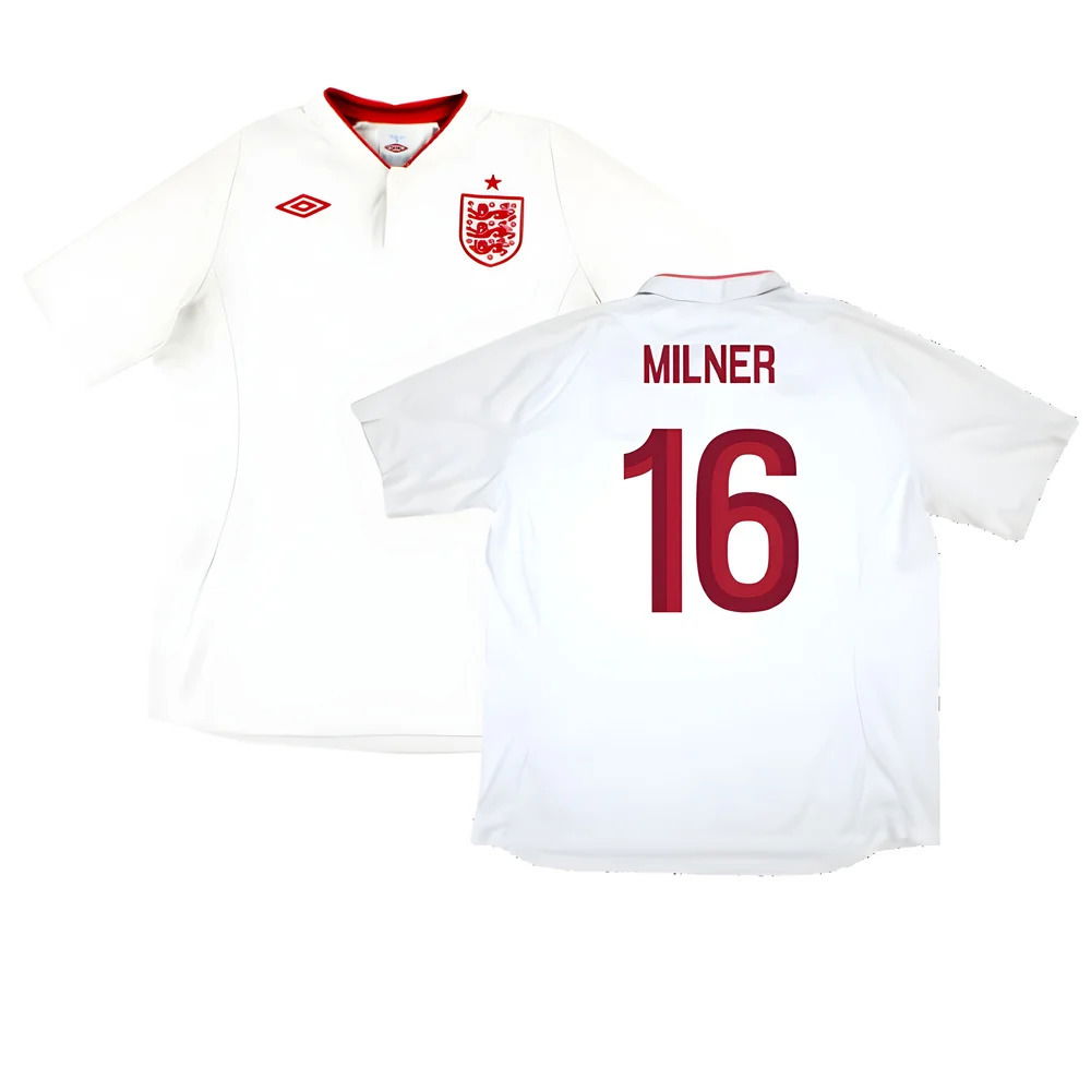 England 2012-13 Home (Very Good) (Milner 16)