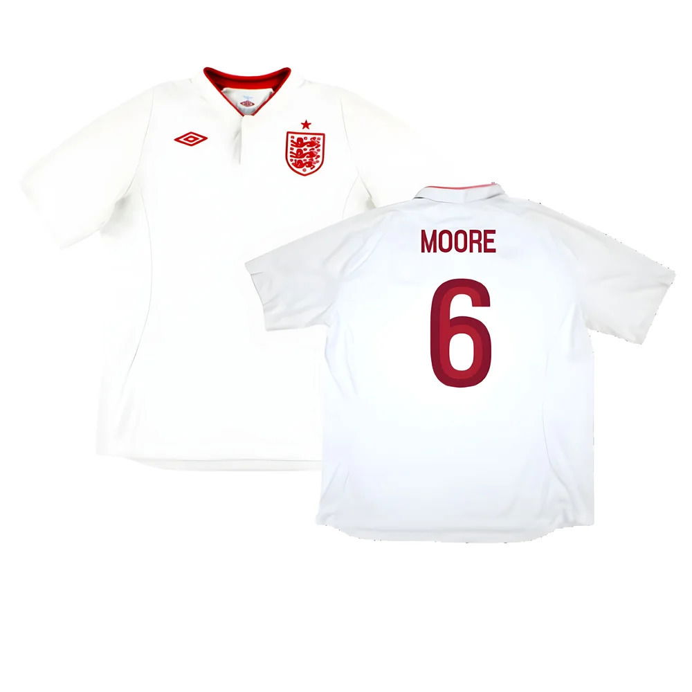 England 2012-13 Home (XXXL) (Very Good) (Moore 6)