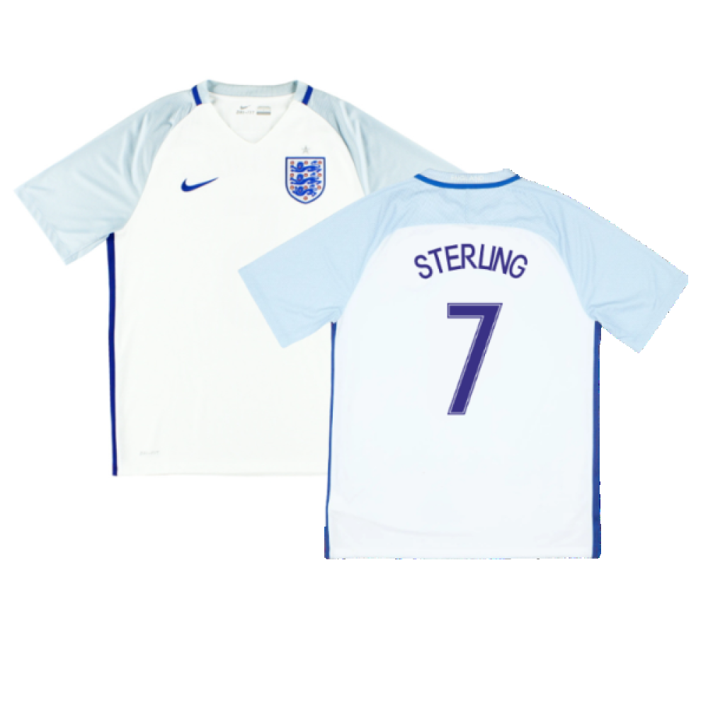 England 2016-17 Home Shirt ((Fair) XXL) (Sterling 7)