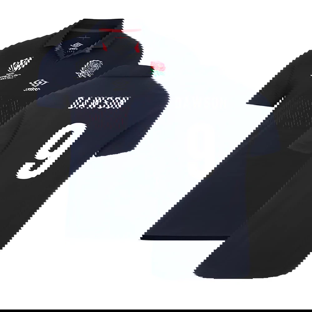 England RWC 2023 Alternate Classic Rugby Jersey (Dawson 9)